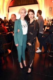 Lisa Marie Koroll with sister Lara Sophie Koroll at the premiere of the movie health resorts in the former silent film cinema Delphi Berlin 07 02 2018 Foto:xF.xKernx xFuturexImage