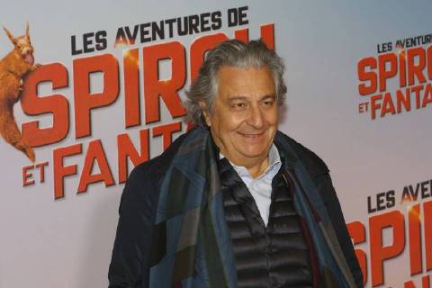 Christian Clavier CELEBRITES : Avant Premiere Spirou et Fantasio - Paris - 11 02 2018 MichaelBaucher Panoramic