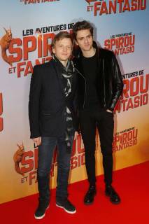 Alex Lutz - Thomas Soliveres CELEBRITES : Avant Premiere Spirou et Fantasio - Paris - 11 02 2018 MichaelBaucher Panoramic 