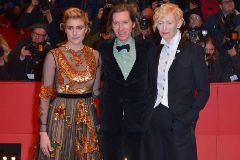 68eme Festival International du film de Berlin. Ceremonie d ouverture. Premiere du film Isle of Dogs . BERLINALE 2018 Berlin international Film Festival Opening Ceremony Red Carpet and Premiere of the movie Isle of Dogs Bill Murray, Greta Gerwig, Bob Balaban, Bryan Cranston, Koyu Rankin, Wes Anderson, Liev Schreiber, Tilda Swinton, Jeff Goldblum, Kunichi Nomura Cecile de France, Chema Prado, Stephanie Zacharek, Jury President Tom Tykwer, jury members Ryuichi Sakamoto and Adele Romanski 224220 2018-02-15 Berlin Allemagne  Copyright: xThomasxBohlenx xStarfacex STAR_224220_035