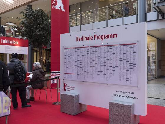 Germany: Berlinale 2018 Arrangements before Berlianle. Berlin Berlin German Democratic Republic Berlinale Palast  BeataxSiewicz