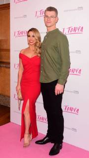 February 15, 2018 - London, New York, United Kingdom of Great Britain and Northern Ireland - Hamish Gaman and Alex Murphy arriving at the UK premiere of I, TONYA at the Curzon Mayfair on February 15 2018 in London London United Kingdom of Great Britain and Northern Ireland  - ZUMAny1_ 20180215_zaf_ny1_133 Copyright: xFamousx