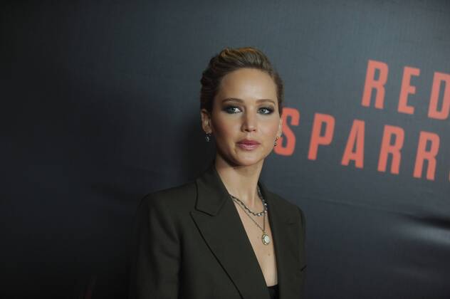 WASHINGTON, DC - FEBRUARY 15: Jennifer Lawrence arrives to a special screening of Red Sparrow at The Newseum on February 15, 2018 in Washington, DC. Copyright: xHoo-Me.comlx xMediaPunchx