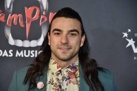 The singer and dancer Cale Kalay comes on 17 02 2018 in Cologne for the premiere of the musical dance of the vampires in the musical dome