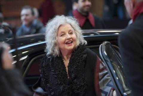 Actress Hanna Schygulla during the premiere of the film LA PRIÈRE THE PRAYER on the occasion of the 68 International Film Festival Berlin 68 Berlin International Film Festival