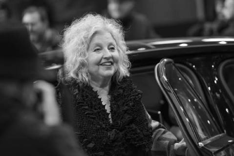 Actress Hanna Schygulla during the premiere of the film LA PRIÈRE THE PRAYER on the occasion of the 68 International Film Festival Berlin 68 Berlin International Film Festival