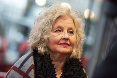 Actress Hanna Schygulla during the premiere of the film LA PRIÈRE THE PRAYER on the occasion of the 68 International Film Festival Berlin 68 Berlin International Film Festival