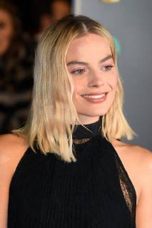 Australian actress Margot Robbie attends the British Academy Film Awards (BAFTA) at the Royal Albert Hall in London. FEBRUARY 18th 2018  PTYx18273