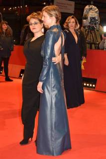 Laura Bispuri Alba Rohrwacher and Valeria Golino attending the Figlia mia Daughter of mine premiere at the Berlin International Film Festival Berlinale 2018 68th at Berlinale Palace on February 18 2018 in Berlin Germany Foto:xN.xKubelkax xFuturexImage