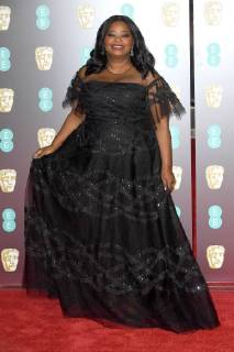 American actress Octavia Spencer attends the British Academy Film Awards (BAFTA) at the Royal Albert Hall in London. FEBRUARY 18th 2018  PTYx18273
