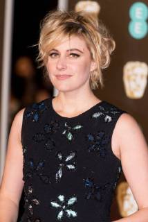 February 18, 2018 - London, London, UK - GRETA GERWIG arrives on the red carpet for the EE British Academy Film Awards 2018, held at the Royal Albert Hall, London, UK. London UK  - ZUMAl94_ 20180218_zaf_l94_053 Copyright: xRayxTangx