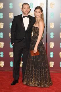 English actor Jamie Bell and American actress Kate Mara attend the British Academy Film Awards (BAFTA) at the Royal Albert Hall in London. FEBRUARY 18th 2018  PTYx18273