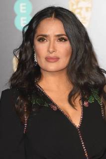Salma Hayek attends the British Academy Film Awards (BAFTA) at the Royal Albert Hall in London. FEBRUARY 18th 2018  PTYx18273