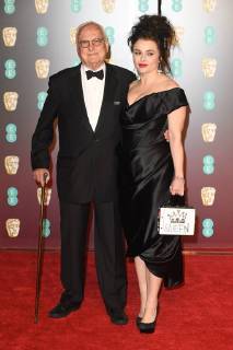 James Ivory and Helena Bonham Carter attend the British Academy Film Awards (BAFTA) at the Royal Albert Hall in London. FEBRUARY 18th 2018  PTYx18273