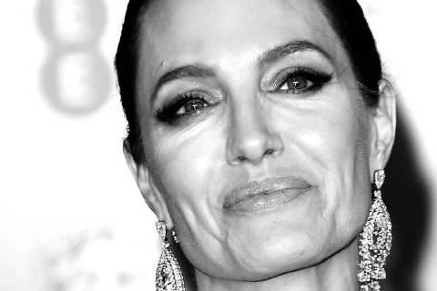 Angelina Jolie attends the British Academy Film Awards (BAFTA) at the Royal Albert Hall in London. FEBRUARY 18th 2018  PTYx18273
