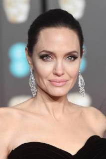 American actress Angelina Jolie attends The British Academy Film Awards (BAFTA) at the Royal Albert Hall in London on February 18, 2018.  LON20180218230 PAULxTREADWAY