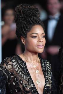 English actress Naomie Harris attends The British Academy Film Awards (BAFTA) at the Royal Albert Hall in London on February 18, 2018.  LON20180218257 PAULxTREADWAY