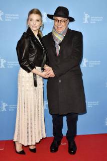 Natalie Dormer and Dieter Kosslick of attending the picnic at hanging rock seasons 1 2 premiere during the 68th Berlin International Film Festival Berlinale 2018 at Zoo Palace on February 19 2018 in Berlin Germany Foto:xN.xKubelkax xFuturexImage