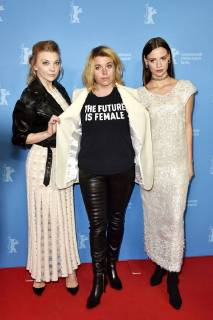 Natalie Dormer Larysa Kondracki and Lily Sullivan attending the picnic at hanging rock seasons 1 2 premiere during the 68th Berlin International Film Festival Berlinale 2018 at Zoo Palace on February 19 2018 in Berlin Germany Foto:xN.xKubelkax xFuturexImage