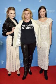 Natalie Dormer Larysa Kondracki and Lily Sullivan attending the picnic at hanging rock seasons 1 2 premiere during the 68th Berlin International Film Festival Berlinale 2018 at Zoo Palace on February 19 2018 in Berlin Germany Foto:xN.xKubelkax xFuturexImage
