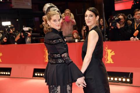 Marie Bäumer and Emily Atef attending the 3 days in Quiberon 3 days in Quiberon premiere during the 68th Berlin International Film Festival Berlinale 2018 on February 19 2018 in Berlin Germany Foto:xF.xKernx xFuturexImage
