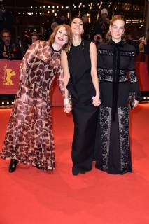 Birgit Minichmayr Director Emily Atef and Marie Bäumer in the 3 days in Quiberon film premiere in the context of 68 international film festival Berlinale on 19 02 2018 in Berlin Berlinale 2018 3 days in Quiberon film premiere