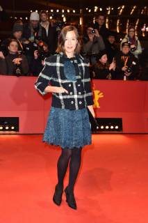 Johanna Wokalek upon arrival to the 3 days in Quiberon film premiere in the context of 68 international film festival Berlinale on 19 02 2018 in Berlin Berlinale 2018 3 days in Quiberon film premiere