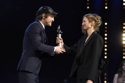 Franz Rogowski Germany and Alba Rohrwacher attending the European shooting stars 2018 award ceremony at the Berlin International Film Festival Berlinale 2018 68th at Berlinale Palace on February 19 2018 in Berlin Germany Foto:xC.xNiehausx xFuturexImage