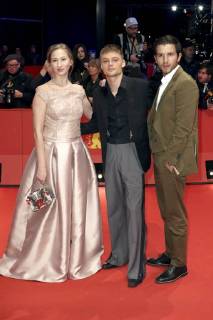 The presentation of European shooting stars 2018 during the 68th Berlin International Film Festival Berlinale 2018 on February 19 and attending the 3 days in Quiberon 3 days in Quiberon premiere Reka Tenki Jonas Smulders and Matteo Simoni 2018 in Berlin Germany Foto:xC.xTamckex xFuturexImage