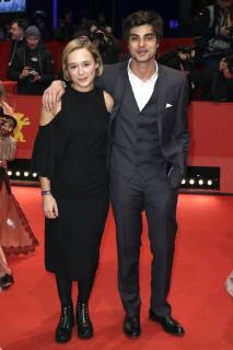 The presentation of European shooting stars 2018 during the 68th Berlin International Film Festival Berlinale 2018 on February 19 and attending the 3 days in Quiberon 3 days in Quiberon premiere Alba August and Irakli Kvirikadze 2018 in Berlin Germany Foto:xC.xTamckex xFuturexImage