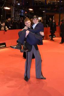 The presentation of European shooting stars 2018 during the 68th Berlin International Film Festival Berlinale 2018 on February 19 and attending the 3 days in Quiberon 3 days in Quiberon premiere Jonas Smulders and Franz Rogowski 2018 in Berlin Germany Foto:xC.xNiehausx xFuturexImage
