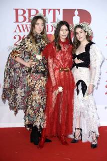 Haim at the BRIT Awards 2018 in the O2 Arena London 21 02 2018 Haim  Foto:xS.xVasx xFuturexImage