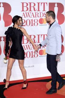 Cheryl Cole with partner Liam Payne attending the 2018 BRIT Awards at O2 Arena London 21 02 2018 Cheryl Cole Liam Payne  Foto:xS.xVasx xFuturexImage