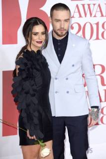 Cheryl Cole with partner Liam Payne attending the 2018 BRIT Awards at O2 Arena London 21 02 2018 Cheryl Cole Liam Payne  Foto:xS.xVasx xFuturexImage