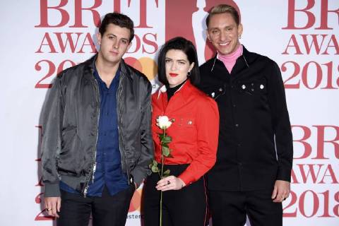 The xx at the BRIT Awards 2018 in the O2 Arena London 21 02 2018 The xx  Foto:xS.xVasx xFuturexImage