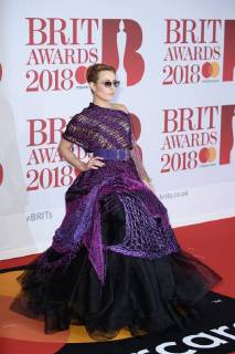 Noomi Rapace at the BRIT Awards 2018 in the O2 Arena London 21 02 2018 Noomi Rapace  Foto:xS.xVasx xFuturexImage