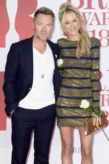 Ronan Keating with wife Storm Keating at the BRIT Awards 2018 at O2 Arena London 21 02 2018 Ronan Keating with wife Storm Keating  Foto:xS.xVasx xFuturexImage