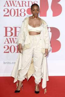 Julie Adenuga at the BRIT Awards 2018 at the O2 Arena London 21 02 2018 Julie Adenuga  Foto:xS.xVasx xFuturexImage