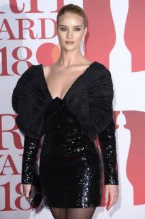 Rosie Huntington Whiteley at the BRIT Awards 2018 at the O2 Arena London 21 02 2018  Foto:xS.xVasx xFuturexImage