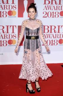 Anna Friel at the BRIT Awards 2018 in the O2 Arena London 21 02 2018 Anna Friel  Foto:xS.xVasx xFuturexImage