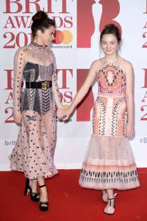 Anna Friel with daughter Gracie at the BRIT Awards 2018 in the O2 Arena London 21 02 2018 Anna Friel with daughter Gracie  Foto:xS.xVasx xFuturexImage