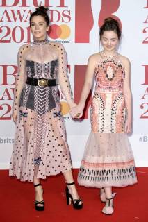 Anna Friel with daughter Gracie at the BRIT Awards 2018 in the O2 Arena London 21 02 2018 Anna Friel with daughter Gracie  Foto:xS.xVasx xFuturexImage