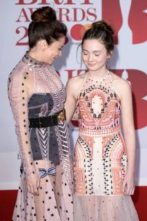 Anna Friel with daughter Gracie at the BRIT Awards 2018 in the O2 Arena London 21 02 2018 Anna Friel with daughter Gracie  Foto:xS.xVasx xFuturexImage