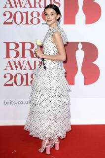 Millie Bobby Brownv at the BRIT Awards 2018 at the O2 Arena London 21 02 2018 Millie Bobby Brown  Foto:xS.xVasx xFuturexImage