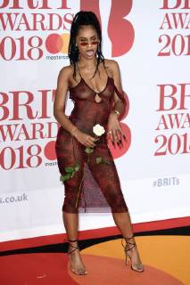 IAMDDB at the BRIT Awards 2018 in the O2 Arena London 21 02 2018 IAMDDB  Foto:xS.xVasx xFuturexImage