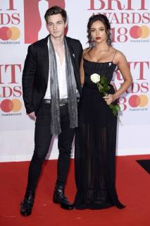 Jed Elliott and Jade Thirlwall at the BRIT Awards 2018 at O2 Arena London 21 02 2018 Jed Elliott Jade Thirlwall  Foto:xS.xVasx xFuturexImage