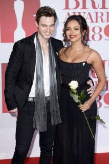 Jed Elliott and Jade Thirlwall at the BRIT Awards 2018 at O2 Arena London 21 02 2018 Jed Elliott Jade Thirlwall  Foto:xS.xVasx xFuturexImage