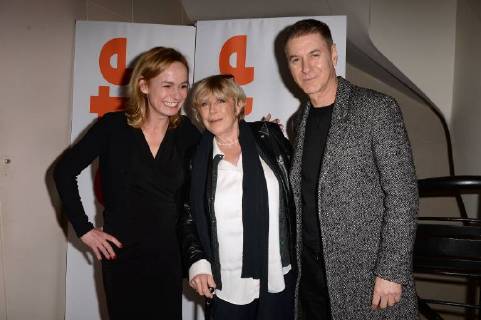 Presentation of Marianne Faithfull, soul flower a documentary diected by Sandrine Bonnaire. Avant Première du film documentaire Marianne Faithfull, fleur d âme . Etienne Daho. Marianne Faithfull.Sandrine Bonnaire. 224554 2018-02-26 Paris France  Copyright: xDegunx xStarfacex STAR_224554_024