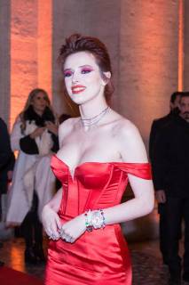 Italy: Bella Thorne meets her fans in Rome Red Carpet in Rome with the American singer and actress Bella Thorne who meets fans with autographs and selfies. Roma RM Italy The Space Moderno  MatteoxNardone