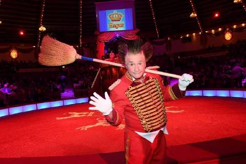 Clown Fumagalli Premiere Circus Krone 3 Winter Program Manege Circus Kronebau Munich 01 03 2018